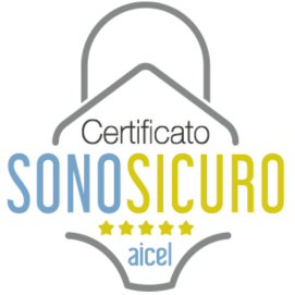 Marchio certificazione SonoSicuro AICEL per e-commerce affidabili