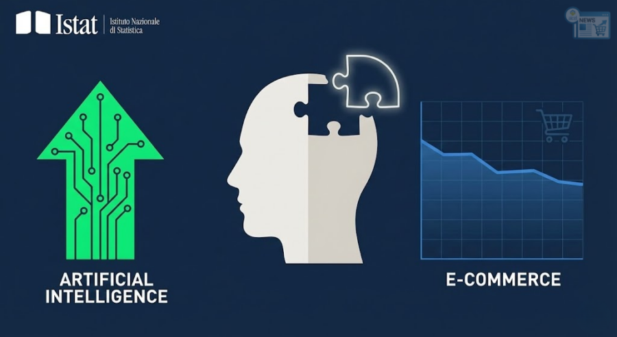 Report ISTAT 2025 AI e-commerce - Imprese e Ict - Anno 2025