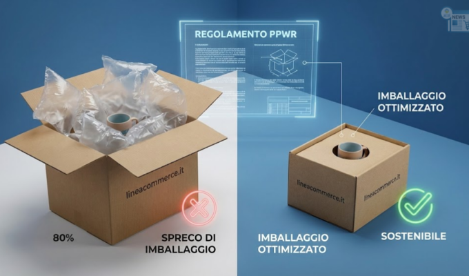 Confronto fra due scatole: una spreca spazio, una ottimizzata