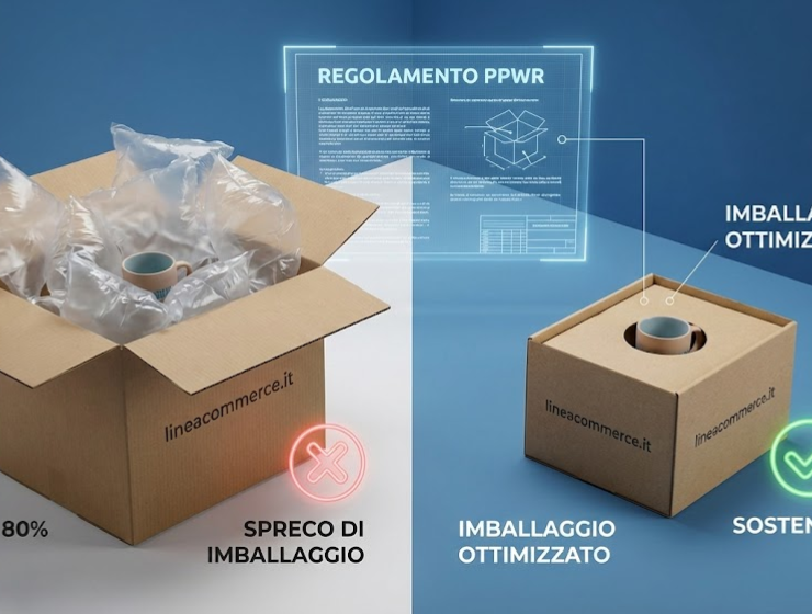 Confronto fra due scatole: una spreca spazio, una ottimizzata