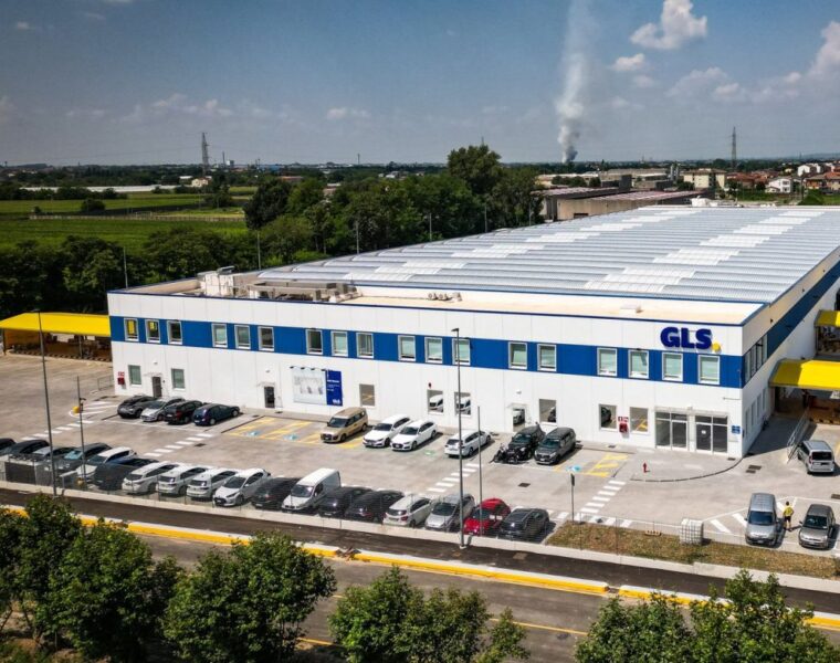 Una delle sedi del corriere GLS